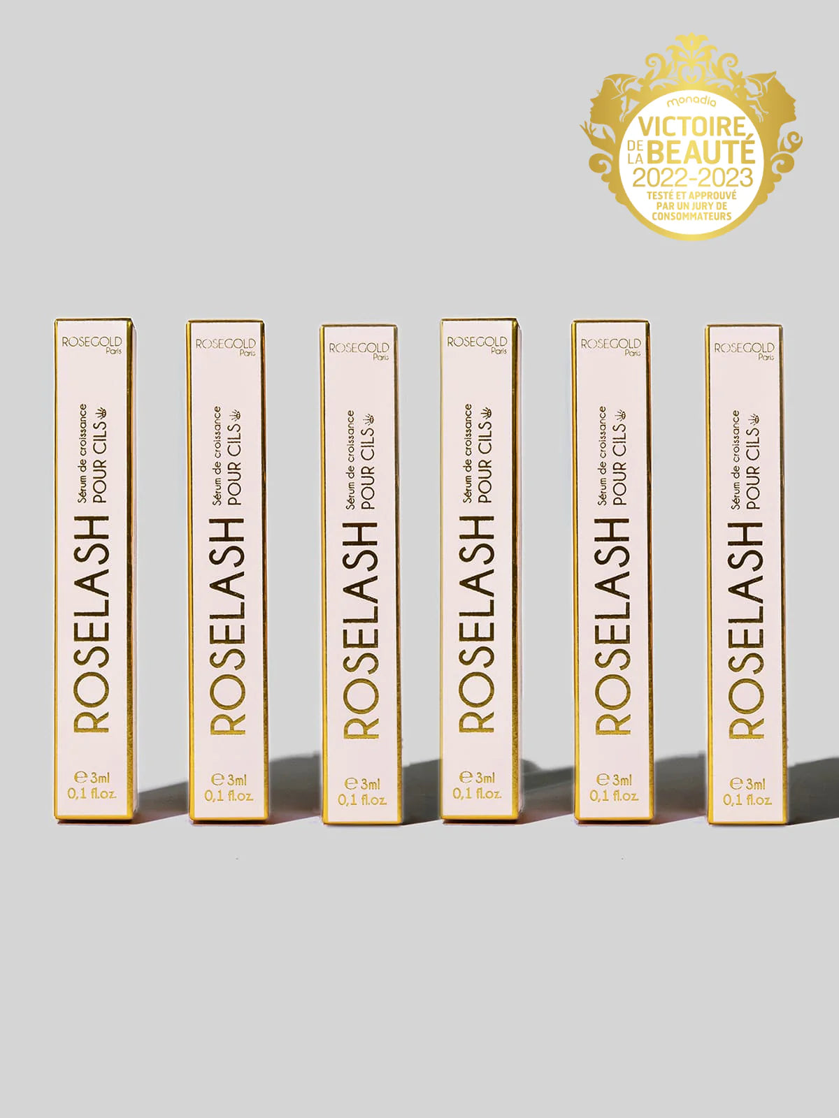 ROSEGOLD ROSELASH Wimpernwachstumsserum