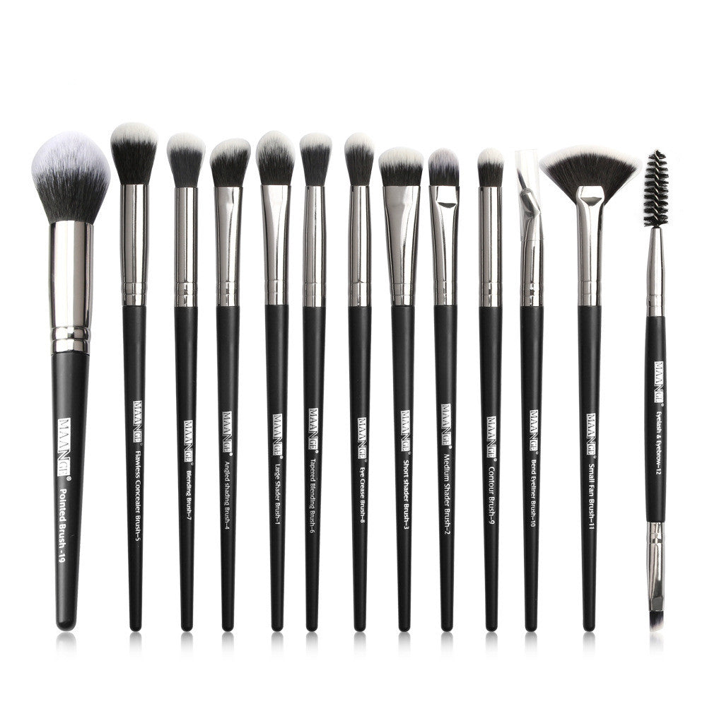 Maange 13 Eye Makeup Brush Set Eye Shadow Brush Beauty Tools