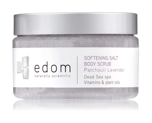 Edom Softening Salt Body Scrub Patchouli Lavender 400g